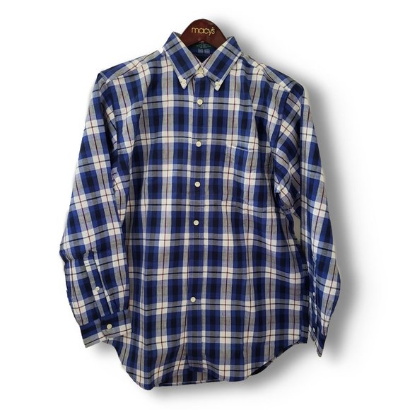 Claybrook Men's Plaid Button Down Shirt - Picture 1 of 10